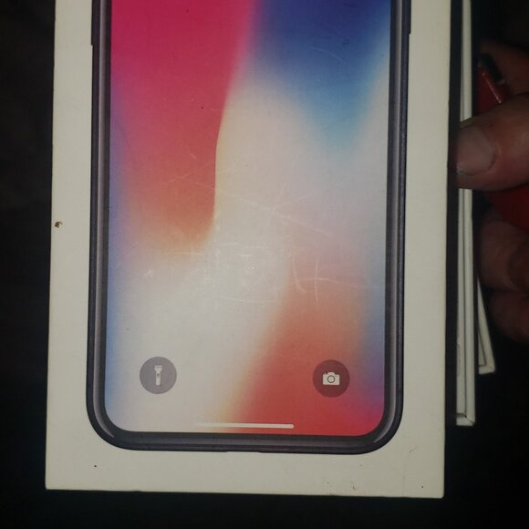 Apple X 64GB iphone BOX ONLY - Picture 2 of 2